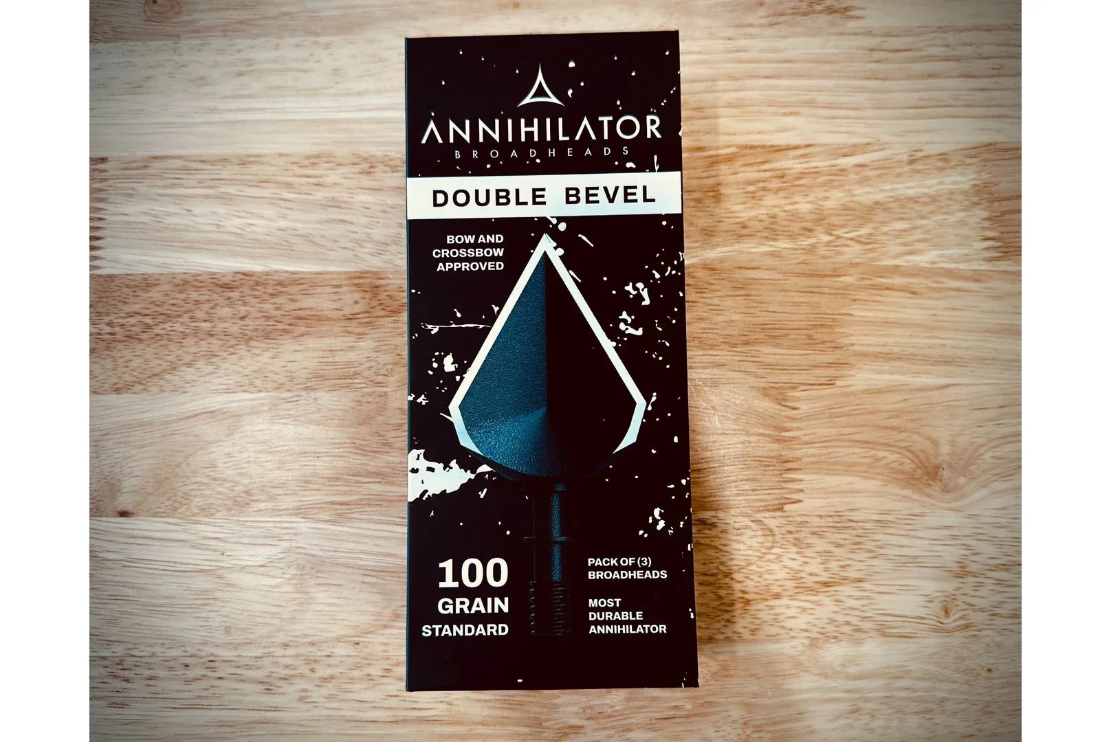 ANNIHILATOR DOUBLE BEVEL BROADHEADS