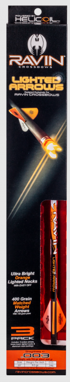 Ravin .003 MATCH GRADE LIGHTED ARROWS