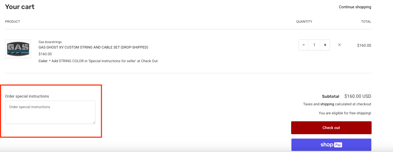 GAS CUSTOM GHOST XV STRING AND CABLE SET (DROP-SHIPPED)