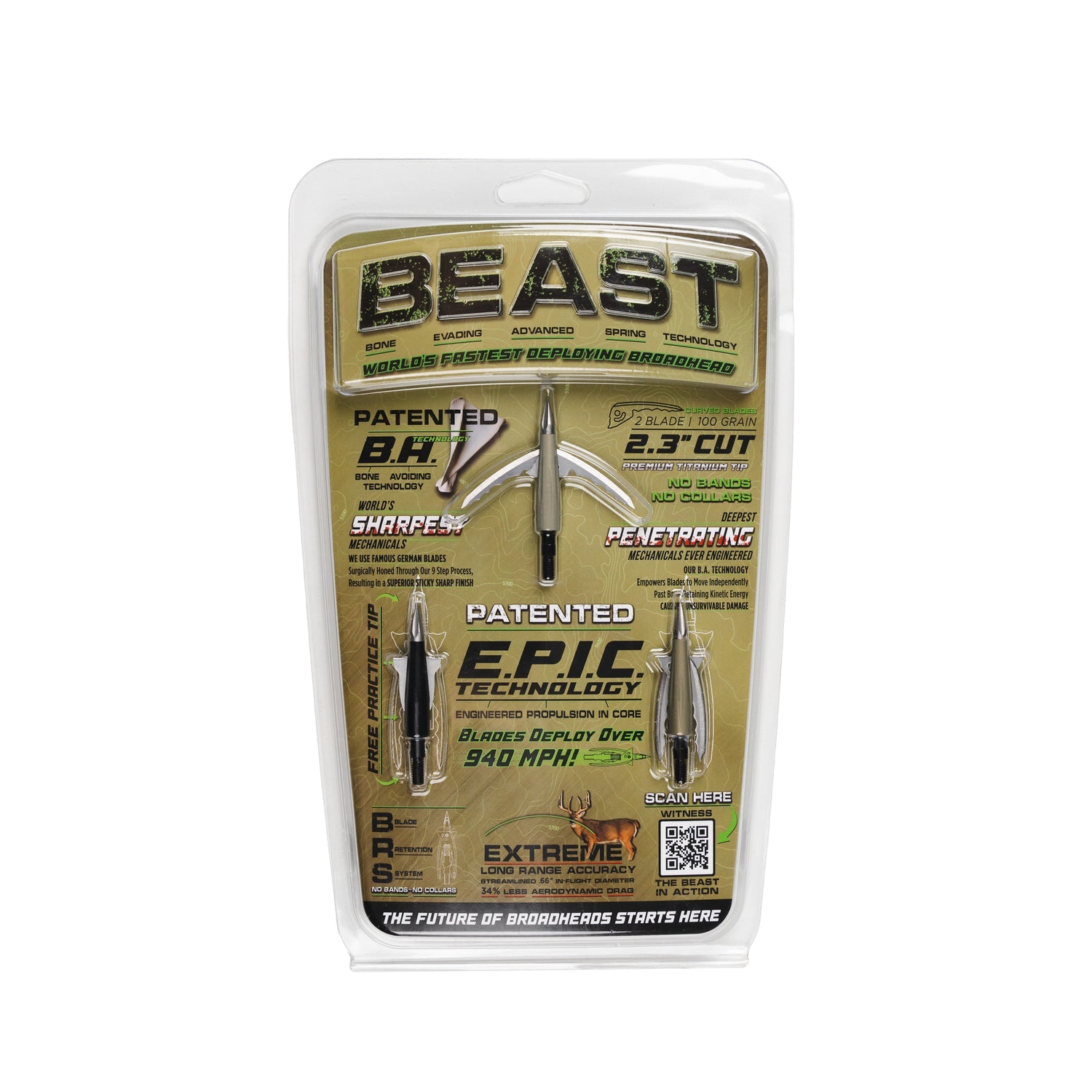 BEAST ALUMINUM - 2 PACK+PRACTICE TIP