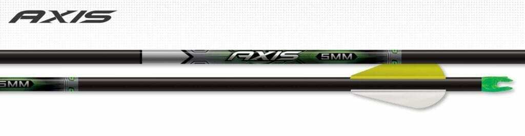 Easton AXIS 5MM FLETCHED (single)